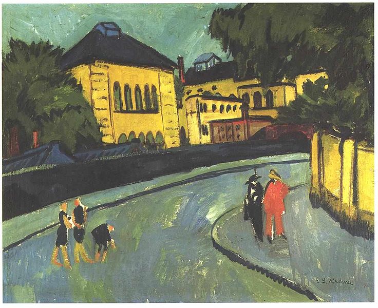 Ernst Ludwig Kirchner Dresden-Friedrichstadt